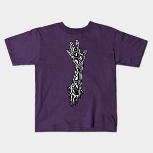 Cyborg robotic hand Kids T-Shirt